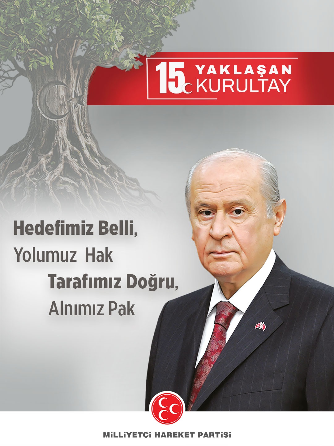 Hedefimiz Belli, Yolumuz Hak Tarafımız Doğru, Alnımız Pak